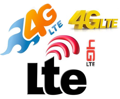 4g lte logos