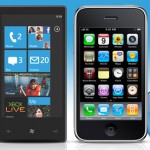 apple iphone vs windows7 phone