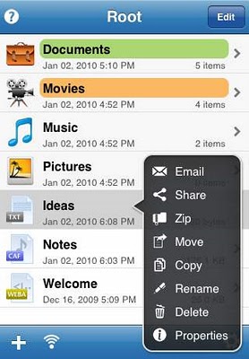 Manage All Files On Your iPhone/iPod Touch/iPad Using iFiles 1.7 - John ...